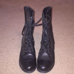 Black Combat Boots